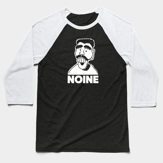 Ba Ba Booey "NIONE" - Howard Stern Show Baseball T-Shirt by Chewbaccadoll